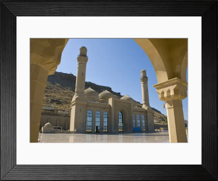 Framed Print : Bibi Heybat mosque, Baku, Azerbaijan, Central Asia, Asia Framed Print : Bibi Heybat mosque, Baku, Azerbaijan, Central Asia, Asia