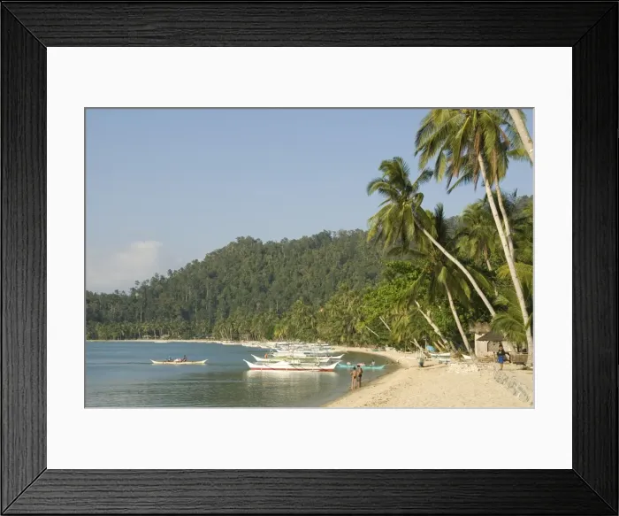 Framed Print : Port Barton, Palawan, Philippines, Southeast Asia, Asia Framed Print : Port Barton, Palawan, Philippines, Southeast Asia, Asia