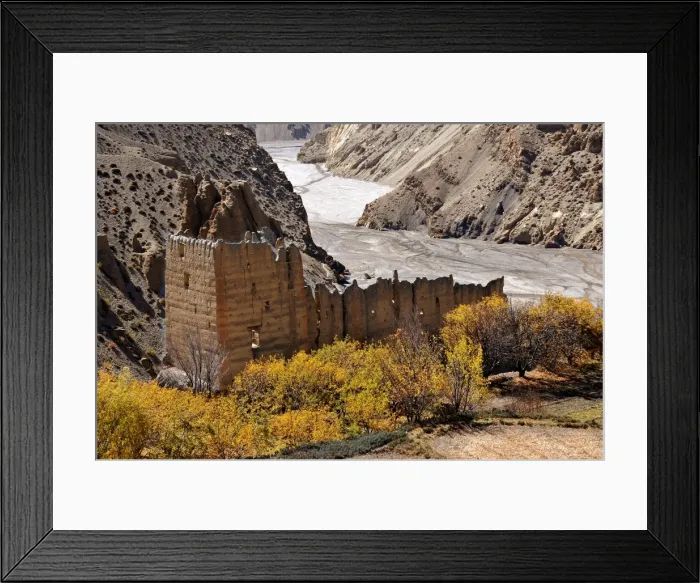 Framed Print : Tangbe monastery, Mustang, Nepal, Asia Framed Print : Tangbe monastery, Mustang, Nepal, Asia
