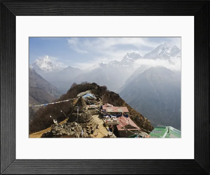Framed Print : View of Ama Dablam, 6812m, Solu Khumbu Everest Region, Sagarmatha National Park Framed Print : View of Ama Dablam, 6812m, Solu Khumbu Everest Region, Sagarmatha National Park