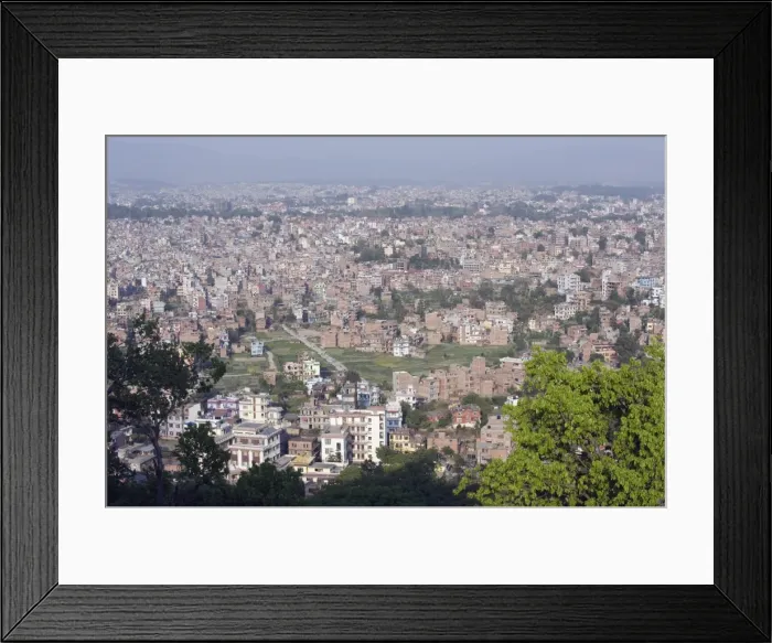 Framed Print : City view, Kathmandu, Nepal, Asia Framed Print : City view, Kathmandu, Nepal, Asia