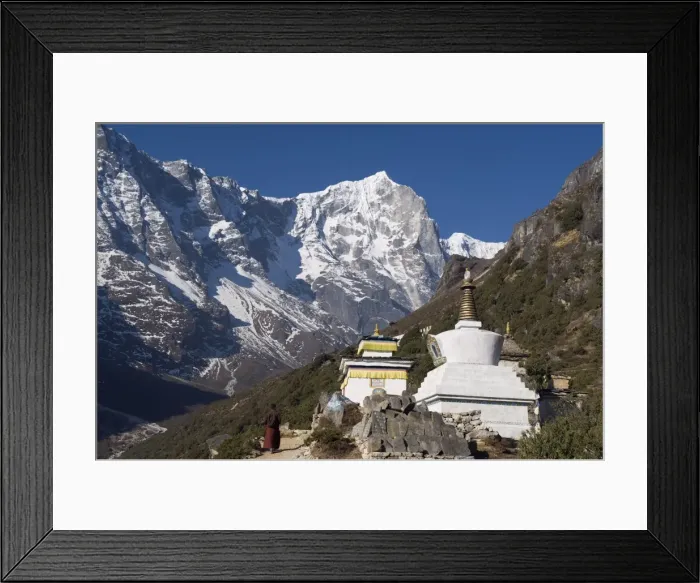 Framed Print : Buddhist chorten, Thame, Solu Khumbu Everest Region, Sagarmatha National Park Framed Print : Buddhist chorten, Thame, Solu Khumbu Everest Region, Sagarmatha National Park