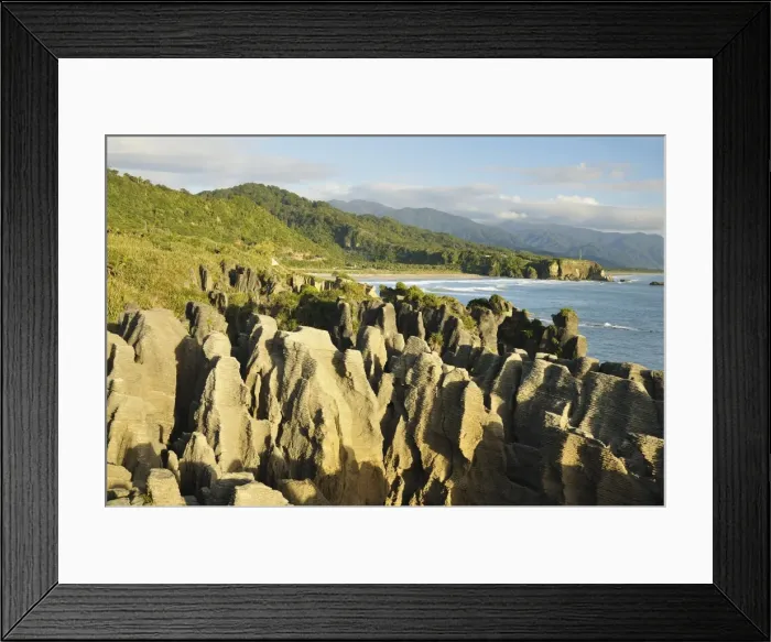 Framed Print : Pancake Rocks, Paparoa National Park, Punakaiki, West Coast, South Island Framed Print : Pancake Rocks, Paparoa National Park, Punakaiki, West Coast, South Island