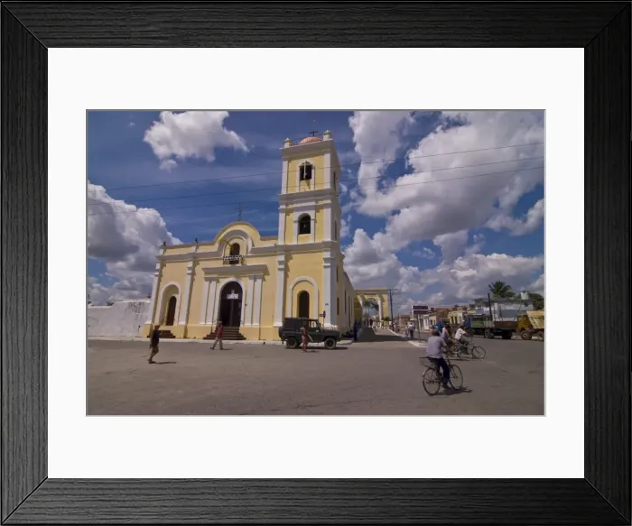 Framed Print : Colonial church in Camaguey, Cuba, West Indies, Caribbean, Central America Framed Print : Colonial church in Camaguey, Cuba, West Indies, Caribbean, Central America