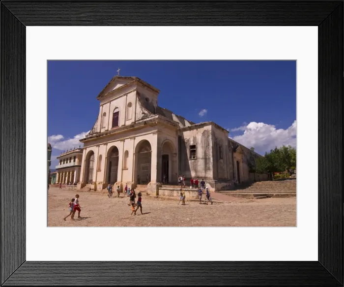 Framed Print : Iglesia Parroquial de la Santisima Trinidad, Trinidad, UNESCO World Heritage Site Framed Print : Iglesia Parroquial de la Santisima Trinidad, Trinidad, UNESCO World Heritage Site