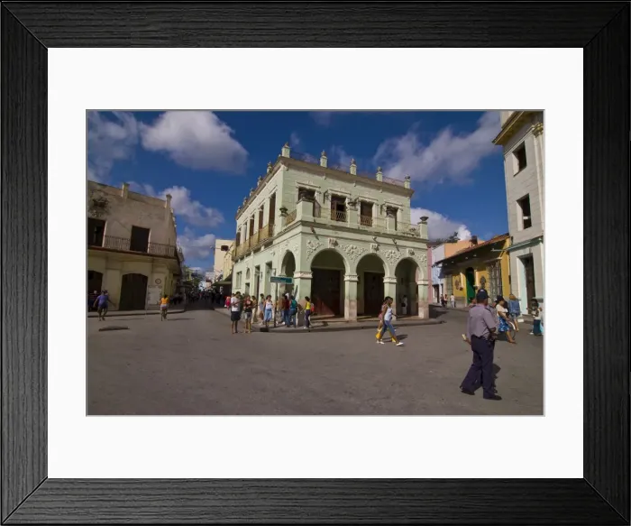 Framed Print : Old colonial houses, Camaguey, Cuba, West Indies, Caribbean, Central America Framed Print : Old colonial houses, Camaguey, Cuba, West Indies, Caribbean, Central America