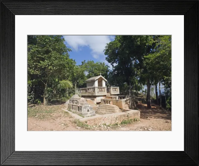 Framed Print : Cemetery, Jacmel, Haiti, West Indies, Caribbean, Central America Framed Print : Cemetery, Jacmel, Haiti, West Indies, Caribbean, Central America