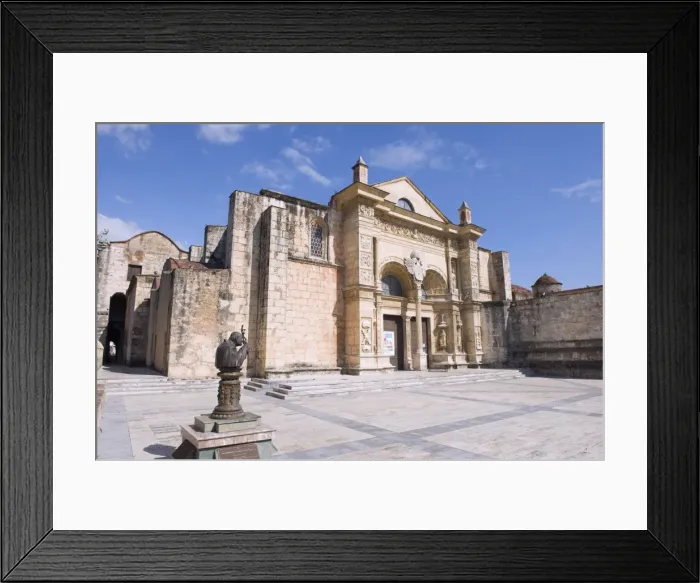Framed Print : Catedral Primada de America (First Cathedral of the Americas), Zona Colonial Framed Print : Catedral Primada de America (First Cathedral of the Americas), Zona Colonial