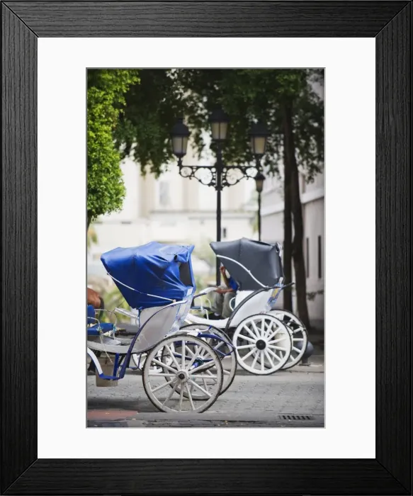 Framed Print : Horse carriage for tourists, Zona Colonial (Colonial District), UNESCO World Heritage Site Framed Print : Horse carriage for tourists, Zona Colonial (Colonial District), UNESCO World Heritage Site