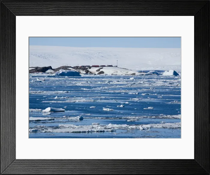 Framed Print : Research Station, Dumont d Urville, Ile des Petrels, Antarctica, Polar Regions Framed Print : Research Station, Dumont d Urville, Ile des Petrels, Antarctica, Polar Regions