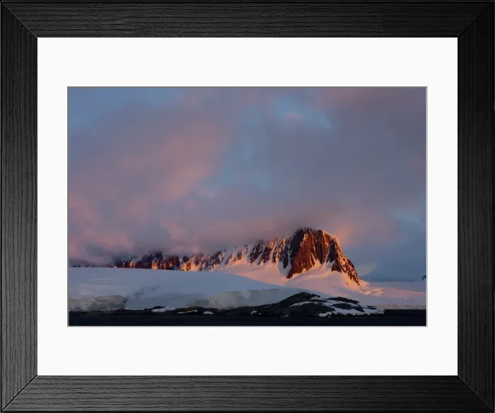 Framed Print : Sunset at Port Lockroy, Antarctic Peninsula, Antarctica, Polar Regions Framed Print : Sunset at Port Lockroy, Antarctic Peninsula, Antarctica, Polar Regions
