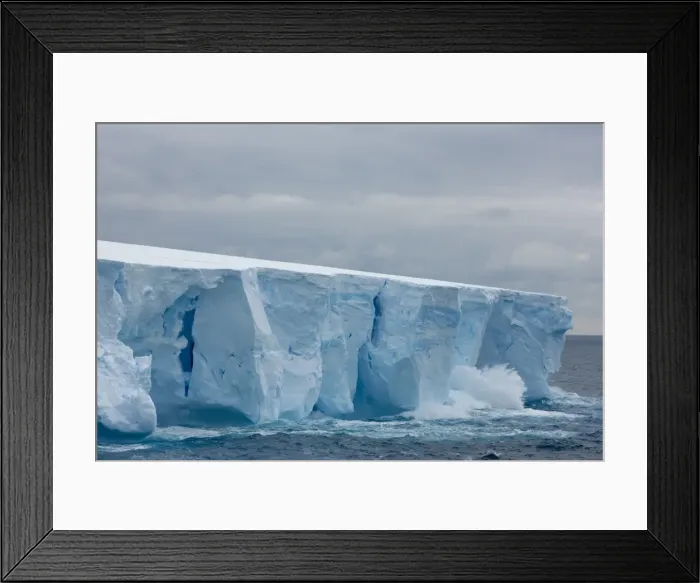 Framed Print : Tabular iceberg, Southern Ocean, Antarctica, Polar Regions Framed Print : Tabular iceberg, Southern Ocean, Antarctica, Polar Regions