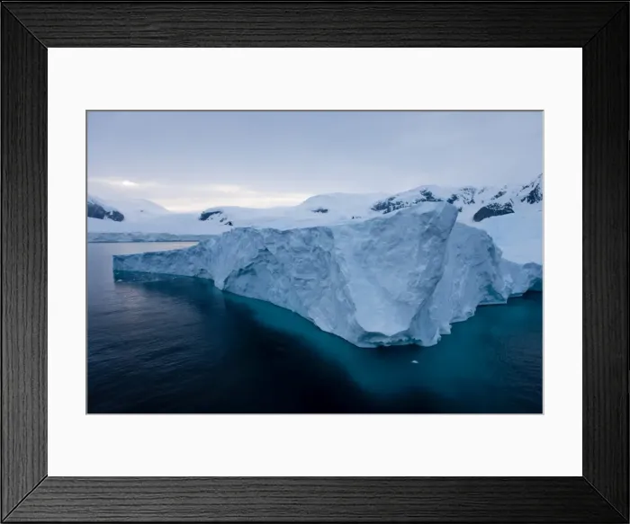 Framed Print : Glacier, Paradise Bay, Antarctic Peninsula, Antarctica, Polar Regions Framed Print : Glacier, Paradise Bay, Antarctic Peninsula, Antarctica, Polar Regions