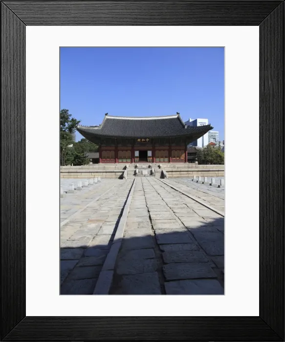 Framed Print : Deoksugung Palace (Palace of Virtuous Longevity), Seoul, South Korea, Asia Framed Print : Deoksugung Palace (Palace of Virtuous Longevity), Seoul, South Korea, Asia