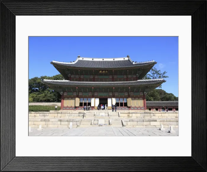 Framed Print : Changdeokgung Palace (Palace of Illustrious Virtue), UNESCO World Heritage Site, Seoul, South Korea Framed Print : Changdeokgung Palace (Palace of Illustrious Virtue), UNESCO World Heritage Site, Seoul, South Korea
