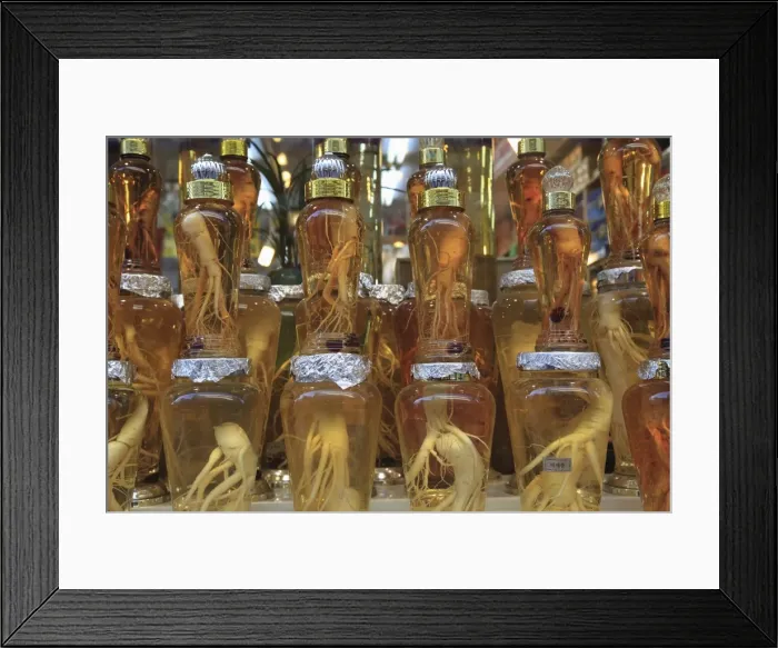 Framed Print : Ginseng, Namdaemun Market, Seoul, South Korea, Asia Framed Print : Ginseng, Namdaemun Market, Seoul, South Korea, Asia