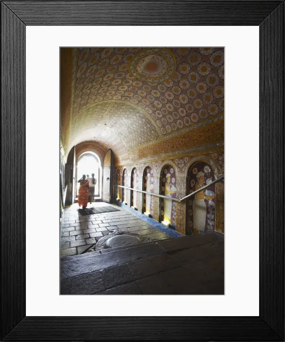 Framed Print : People leaving Temple of the Tooth (Sri Dalada Maligawa), Kandy, Sri Lanka, Asia Framed Print : People leaving Temple of the Tooth (Sri Dalada Maligawa), Kandy, Sri Lanka, Asia