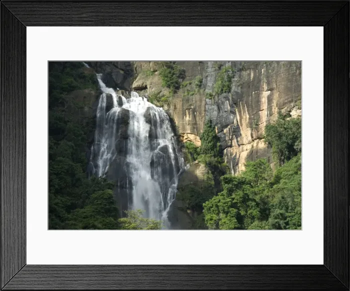 Framed Print : Rawana Falls, Ella Gap, Hill Country, Sri Lanka, Asia Framed Print : Rawana Falls, Ella Gap, Hill Country, Sri Lanka, Asia