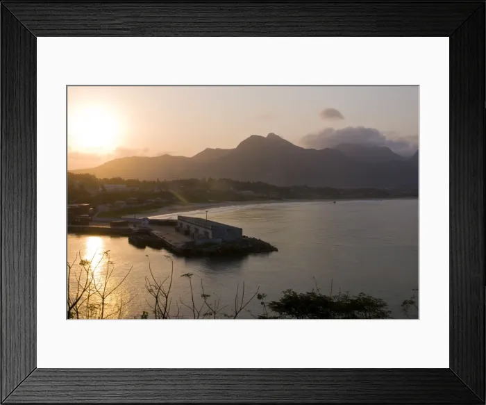 Framed Print : Fort Dauphin (Taolagnaro) at sunset, Madagascar, Indian Ocean, Africa Framed Print : Fort Dauphin (Taolagnaro) at sunset, Madagascar, Indian Ocean, Africa