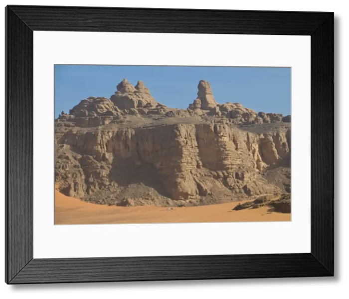 Framed Print : Great Rocky mountains view in the Tassili n Ajjer, UNESCO World Heritage Site Framed Print : Great Rocky mountains view in the Tassili n Ajjer, UNESCO World Heritage Site