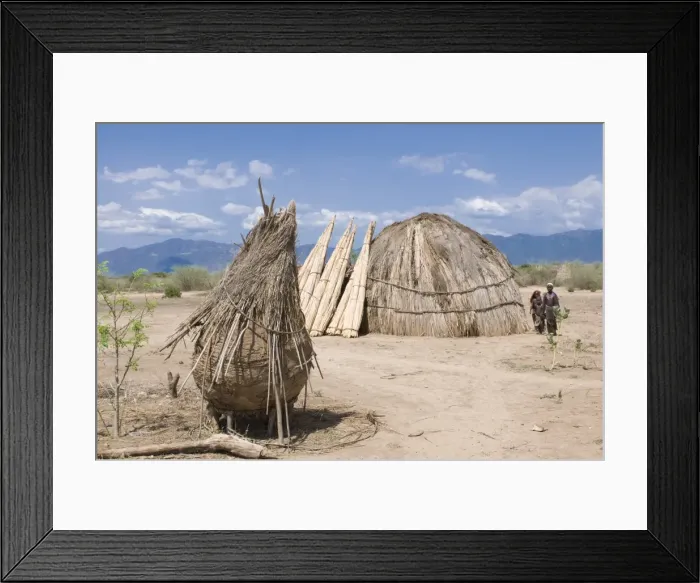 Framed Print : Traditional house of the Arbore tribe, Omo Valley, Ethiopia, Africa Framed Print : Traditional house of the Arbore tribe, Omo Valley, Ethiopia, Africa