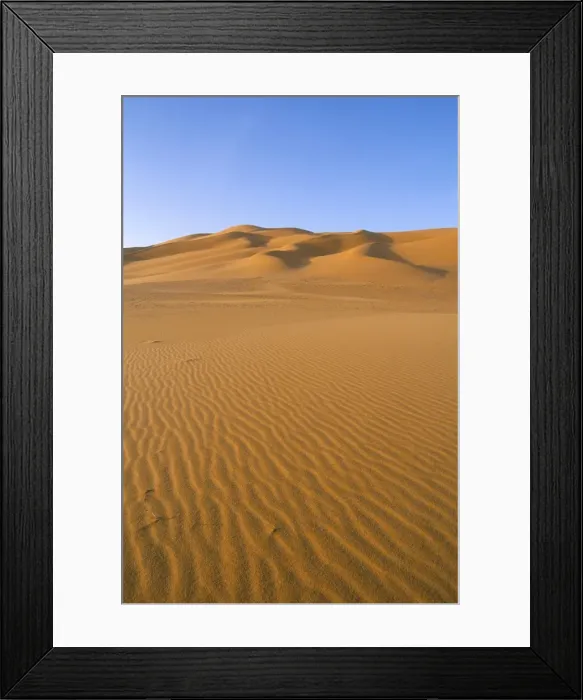 Framed Print : Sand dunes, Erg Murzuq, Sahara desert, Fezzan, Libya, North Africa, Africa Framed Print : Sand dunes, Erg Murzuq, Sahara desert, Fezzan, Libya, North Africa, Africa