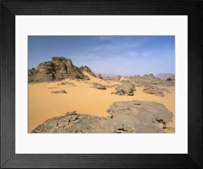 Framed Print : Akakus, Sahara desert, Fezzan, Libya, North Africa, Africa Framed Print : Akakus, Sahara desert, Fezzan, Libya, North Africa, Africa