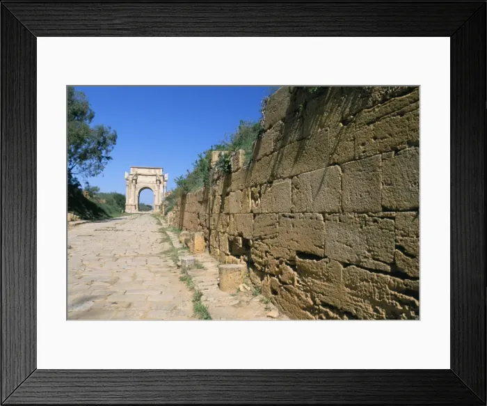 Framed Print : Severan arch (Settimio Severo arch), Leptis Magna, UNESCO World Heritage Site Framed Print : Severan arch (Settimio Severo arch), Leptis Magna, UNESCO World Heritage Site