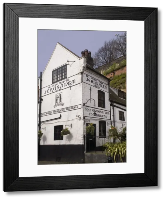 Framed Print : Trip to Jerusalem Inn, claimed to be the oldest inn in England, Nottingham, England, United Kingdom Framed Print : Trip to Jerusalem Inn, claimed to be the oldest inn in England, Nottingham, England, United Kingdom