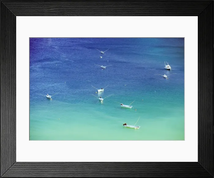 Framed Print : Boats in Man of War Bay, Charlotteville, Tobago, Trinidad and Tobago, West Indies Framed Print : Boats in Man of War Bay, Charlotteville, Tobago, Trinidad and Tobago, West Indies
