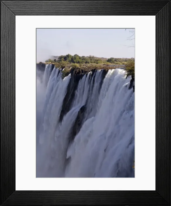 Framed Print : Victoria Falls, UNESCO World Heritage Site, Zambesi River, Zambia, Africa Framed Print : Victoria Falls, UNESCO World Heritage Site, Zambesi River, Zambia, Africa