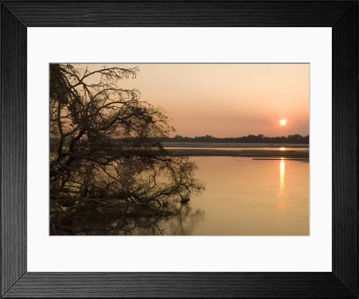 Framed Print : Luangwa River, South Luangwa National Park, Zambia, Africa Framed Print : Luangwa River, South Luangwa National Park, Zambia, Africa