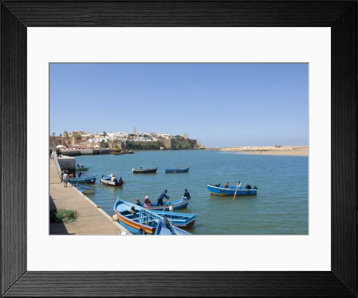 Framed Print : River Bouregreg, Rabat, Morocco, North Africa, Africa Framed Print : River Bouregreg, Rabat, Morocco, North Africa, Africa
