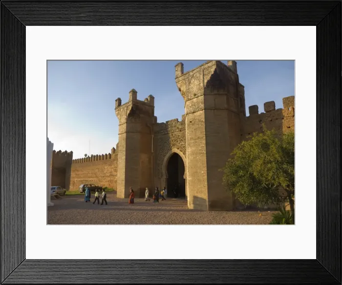 Framed Print : Entrance to the Chella Necropolis, Rabat, Morocco, North Africa, Africa Framed Print : Entrance to the Chella Necropolis, Rabat, Morocco, North Africa, Africa