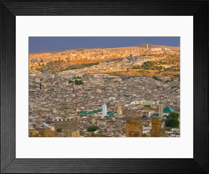 Framed Print : Old Medina of Fez, UNESCO World Heritage Site, Morocco, North Africa, Africa Framed Print : Old Medina of Fez, UNESCO World Heritage Site, Morocco, North Africa, Africa