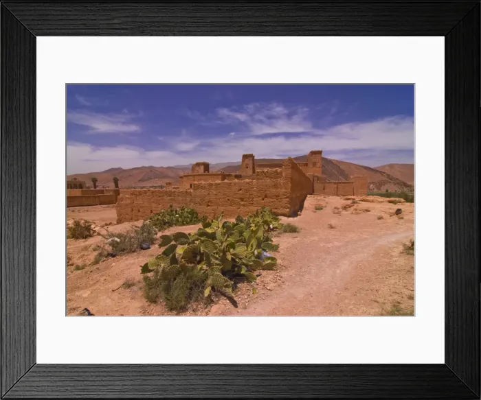 Framed Print : Old ksar near Taroudannt, Morocco, North Africa, Africa Framed Print : Old ksar near Taroudannt, Morocco, North Africa, Africa