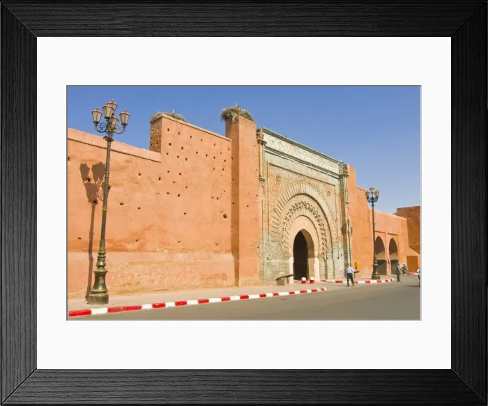 Framed Print : Bab Agnou city gate, Marrakech, Morocco, North Africa, Africa Framed Print : Bab Agnou city gate, Marrakech, Morocco, North Africa, Africa