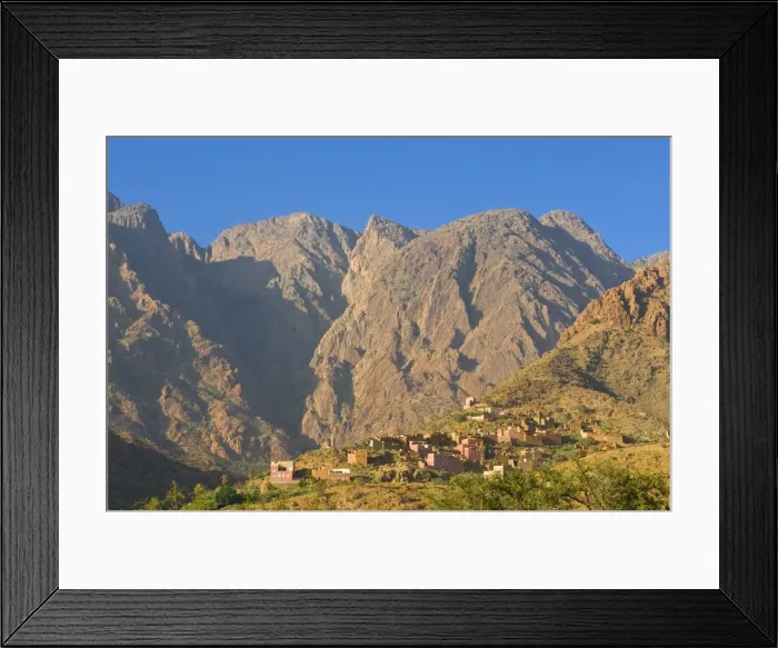 Framed Print : Mountain village near Tafraoute, southern Morocco, North Africa, Africa Framed Print : Mountain village near Tafraoute, southern Morocco, North Africa, Africa