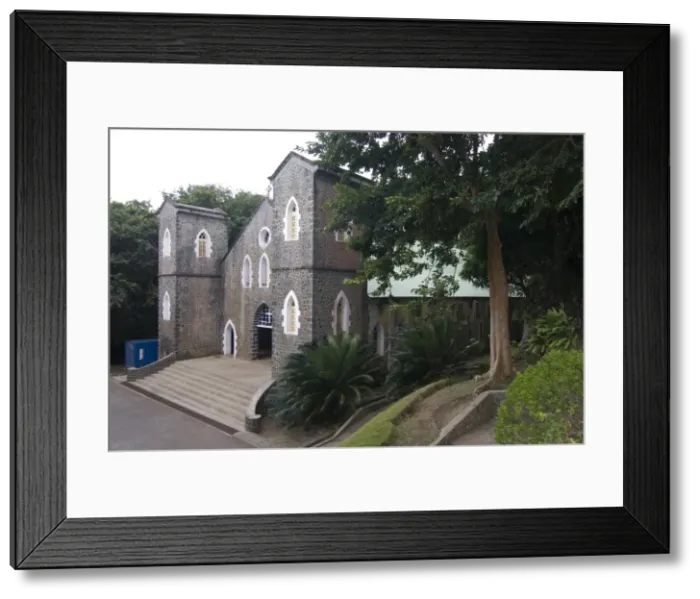 Framed Print : Cathedral of St. Gabriel on the island of Rodrigues, Mauritius, Indian Ocean, Africa Framed Print : Cathedral of St. Gabriel on the island of Rodrigues, Mauritius, Indian Ocean, Africa