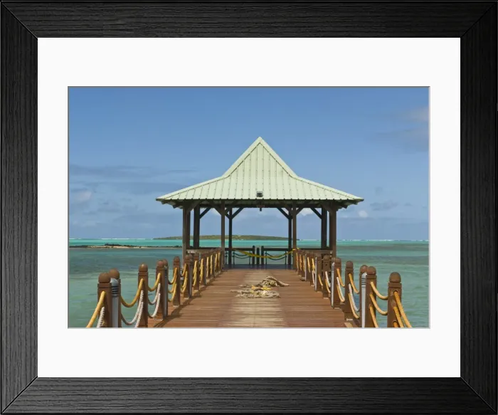 Framed Print : Boat pier in Mahebourg, Mauritius, Indian Ocean, Africa Framed Print : Boat pier in Mahebourg, Mauritius, Indian Ocean, Africa