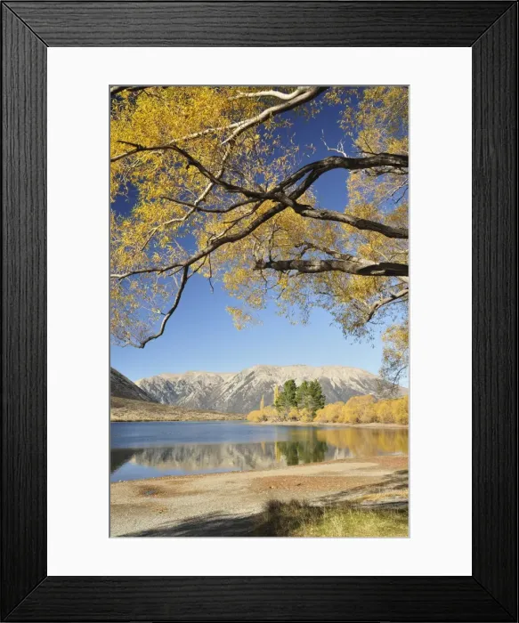 Framed Print : Lake Pearson, Canterbury high country, South Island, New Zealand, Pacific Framed Print : Lake Pearson, Canterbury high country, South Island, New Zealand, Pacific