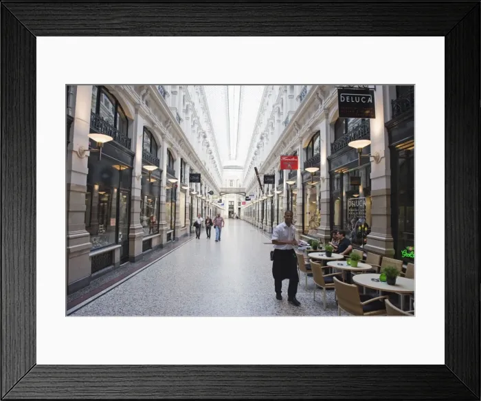 Framed Print : The Passage shopping arcade, Den Haag (The Hague), Netherlands, Europe Framed Print : The Passage shopping arcade, Den Haag (The Hague), Netherlands, Europe