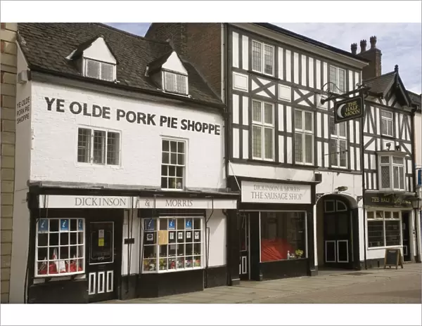 Ye Olde Pork Pie Shoppe, Melton Mowbray, Leicestershire, England, United Kingdom, Europe