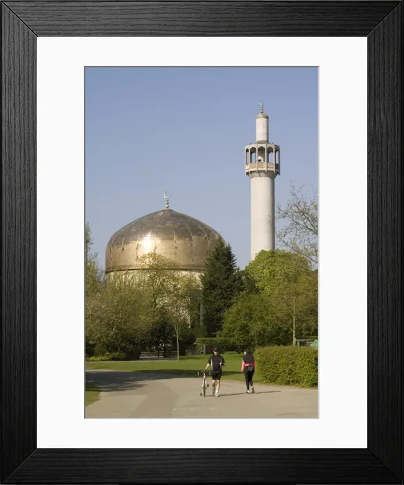 Framed Print : Central Mosque, Regents Park, London, England, United Kingdom, Europe Framed Print : Central Mosque, Regents Park, London, England, United Kingdom, Europe