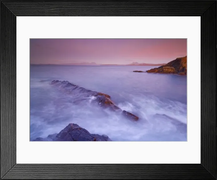 Framed Print : Sunset at Mellon Udrigle, waves and rocks, Wester Ross, North west Scotland Framed Print : Sunset at Mellon Udrigle, waves and rocks, Wester Ross, North west Scotland