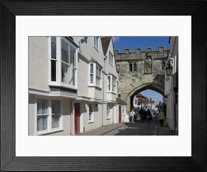Framed Print : Ancient city gate, Salisbury, Wiltshire, England, United Kingdom, Europe Framed Print : Ancient city gate, Salisbury, Wiltshire, England, United Kingdom, Europe