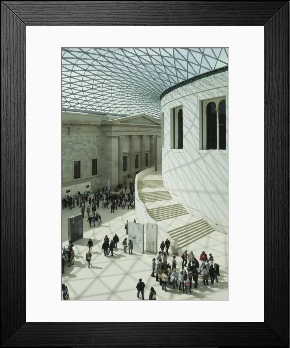 Framed Print : The Atrium at the British Museum, London, England, United Kingdom, Europe Framed Print : The Atrium at the British Museum, London, England, United Kingdom, Europe