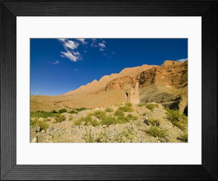 Framed Print : Old ksar in the Dades Gorge, Morocco, North Africa, Africa Framed Print : Old ksar in the Dades Gorge, Morocco, North Africa, Africa