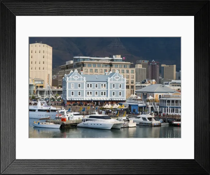 Framed Print : V & A Waterfront, Cape Town, South Africa, Africa Framed Print : V & A Waterfront, Cape Town, South Africa, Africa