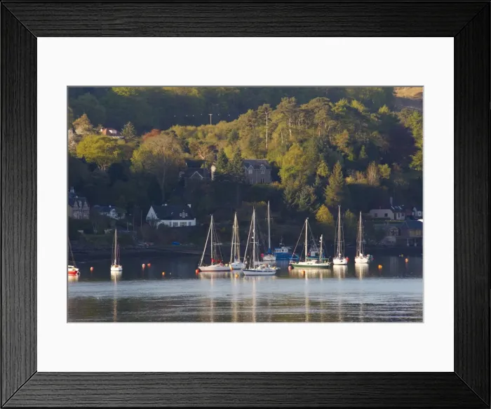 Framed Print : Small marina near Oban, Highlands, Scotland, United Kingdom, Europe Framed Print : Small marina near Oban, Highlands, Scotland, United Kingdom, Europe